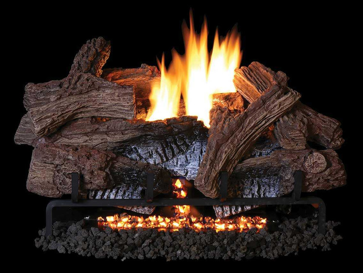 Superior 30" Wild Timber Logs, Concrete LTF30WT