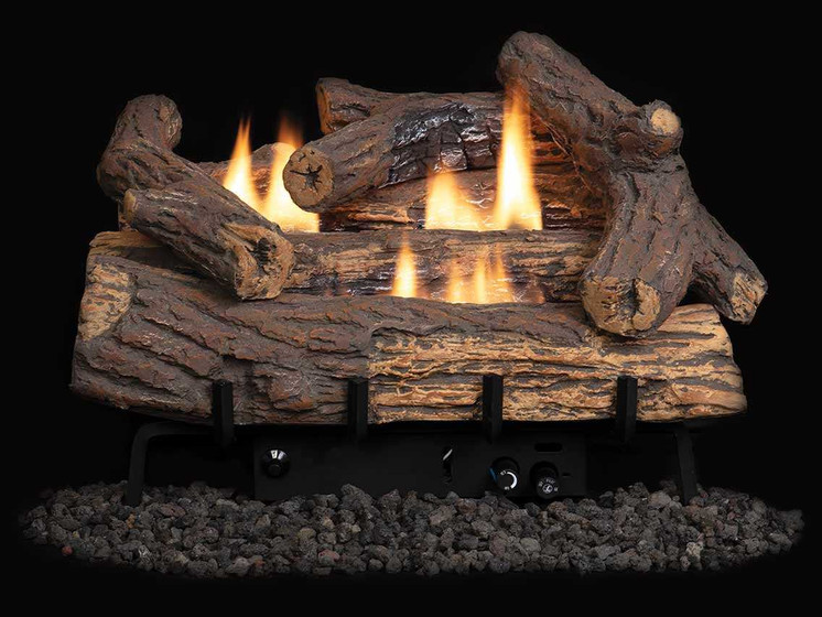 Superior 24" Double-Flame Burner and Log Sets