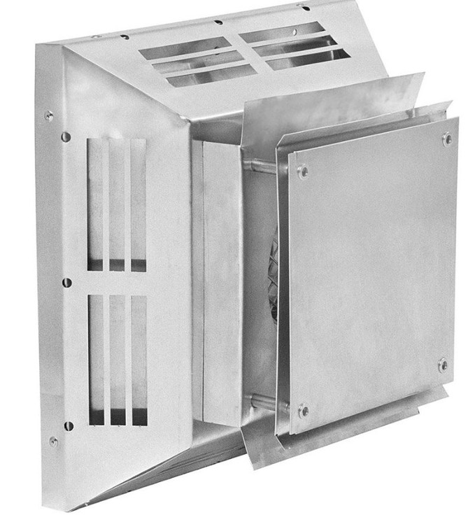 Superior 8/11" Direct Vent Horizontal Termination - Front Open Models 8DVLHT