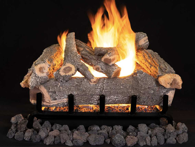Superior 36" Direct Vent Electronic Ignition Dual-Burner and Log Sets