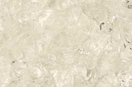 Superior Diamond Crystal Large Crushed Glass Media, 5lb bag GLO-Crystal