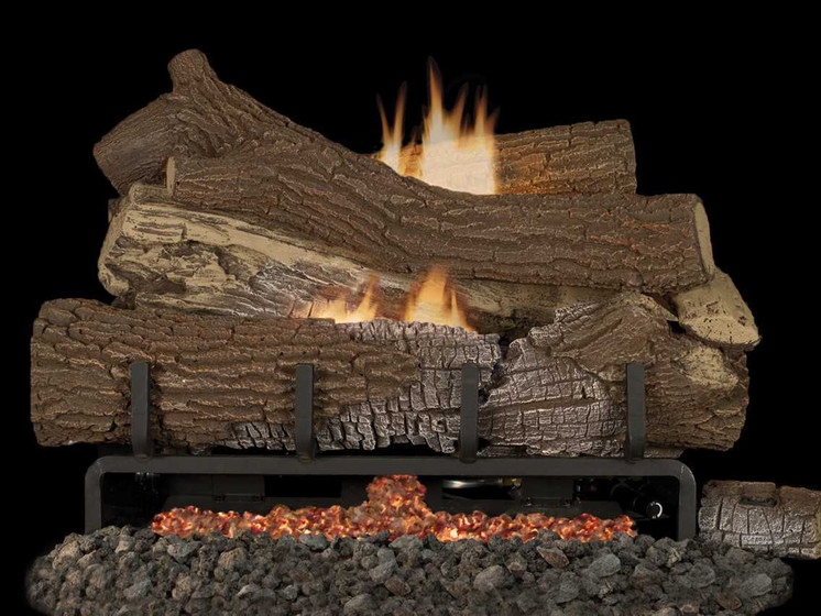 Superior 30" Outdoor Vent-Free Mega Flame Burner and Log Sets