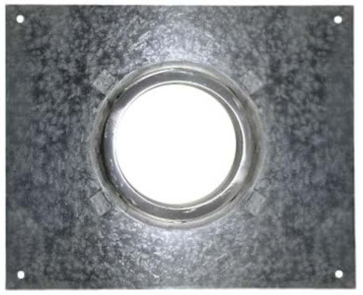 Superior Hi-Temp Anchor Plate, Collar Assembly (Masonry Fireplaces) AP-12HT