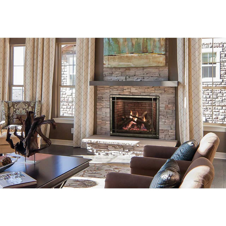 Empire Hearth 40" Rushmore Clean-Face Zero-Clearance Direct Vent Fireplace DVCT40CBP95