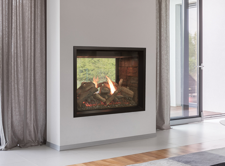 Empire Hearth Rushmore 40" See Through Zero Clearance Direct Vent Fireplace DVCT40CSP95