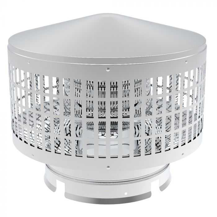 Superior Round Cap with Spark Arrester 6SPC