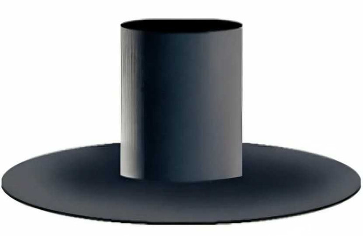 Tempest Torch Black Deck Mount (13” x 5”) (For use with Deck Post) 94800821