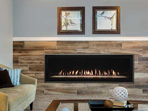 Empire Hearth 72" Boulevard Direct Vent Linear Fireplace DVLL72BP90