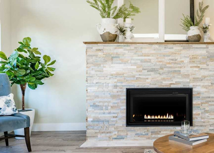 Empire Hearth 36" Loft Contemporary Direct Vent Linear Fireplace DVL36BP