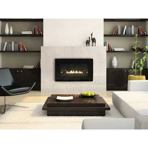 Empire Hearth 46" Loft Contemporary Direct Vent Linear Fireplace DVL46BP