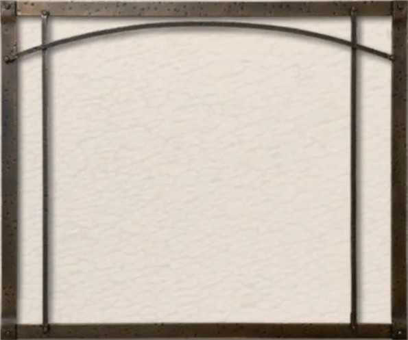 Empire Hearth 36" Oil-Rubbed Bronze Arched Forged Iron Inset DFF36RBZT
