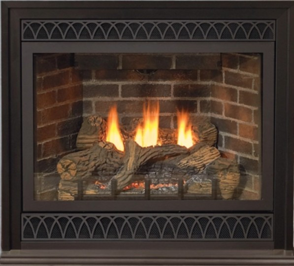 Empire Hearth 48" Tahoe Deluxe Direct-Vent Zero-Clearance Fireplace DVD48FP