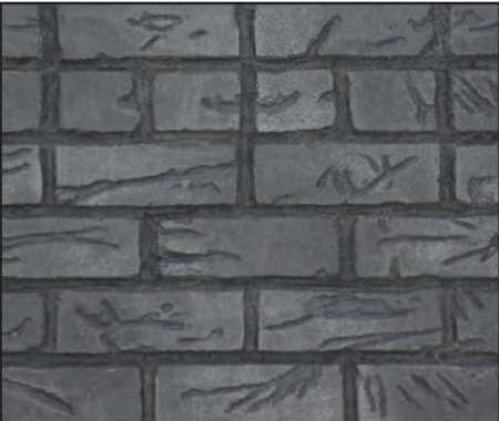 Empire Hearth 60" Grey Fire Brick Liner DVP60PGFB