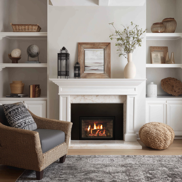 American Hearth Renegade 30" Clean-Face Direct Vent Fireplace Insert DVCT30CBN