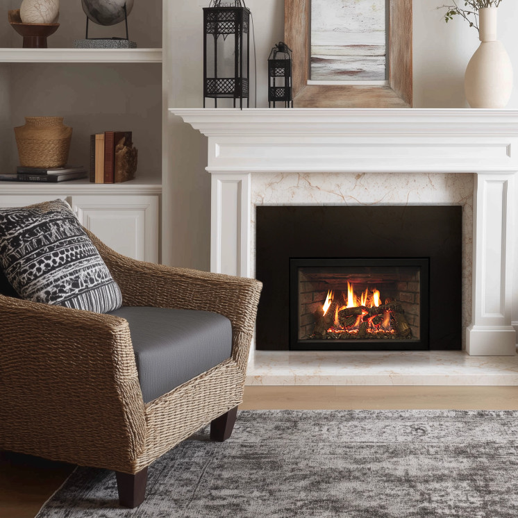 Empire Hearth 30" Rushmore Clean-Face Direct Vent Fireplace Insert DVCT30CBN95