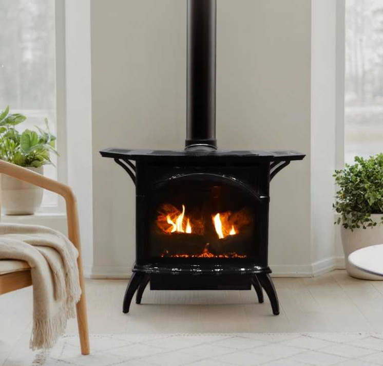 Empire Hearth Spirit Medium Cast Iron Free-Standing Gas StoveDVP30CC