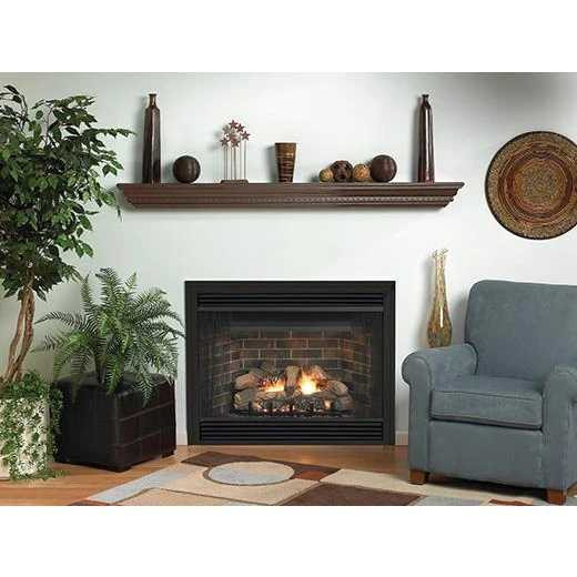 Empire Hearth 34"Keystone Deluxe B-Vent Fireplace BVD34FP