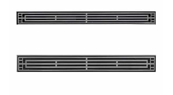 Empire Hearth 36" Louvers Hammered Pewter Mission FBG36MHP
