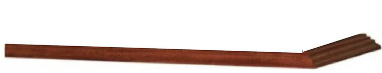 Empire Hearth 36" Cherry Peninsula Mantel Base EMPBC