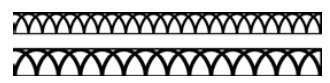 Empire Hearth 22" Black Arch Louvers DVG22ABL