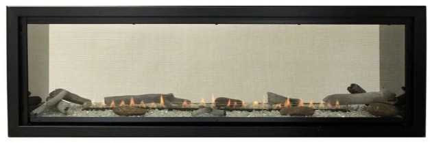 Empire Hearth 48" Boulevard Vent Free Linear See-Through Fireplace VFLB48SP90