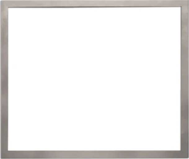 Empire Hearth 1.5 Inch Rectangle Brushed Nickel Surround DF422NB