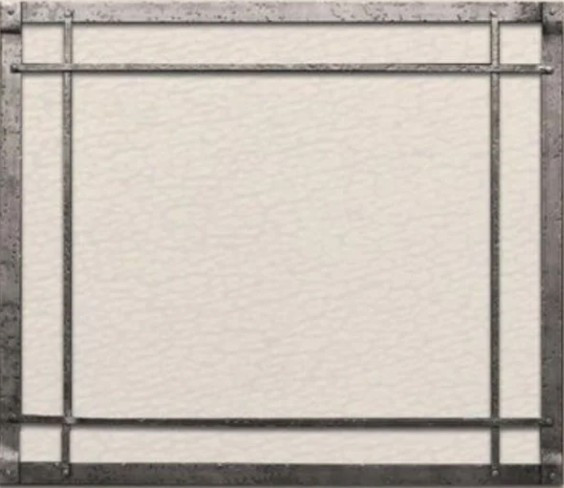 Empire Hearth 30" Oil-Rubbed Bronze Rectangle Forged Iron Inset DFF30CBZT
