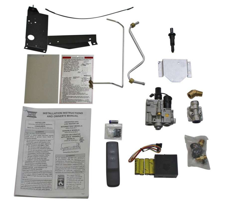 Empire Comfort Systems Natural Gas Valve Kits with Hi/Lo Remote Conversion for Match Lit Burner VKHLHN