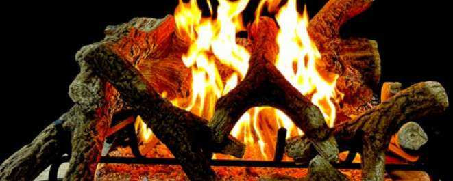 Empire Hearth 36" 10 Piece Oak Tinder Ceramic Fiber Sand Pan Log Set LOT36