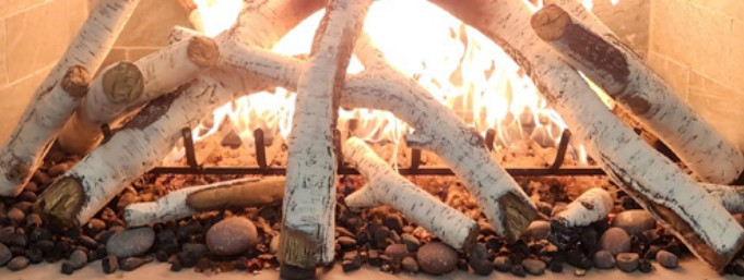Empire Comfort Systems 60" Birch Ceramic Fiber Log Set LBF60