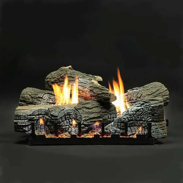 Empire Hearth 18" 5 Piece Refractory Stacked Wildwood Log Set LS18WRR
