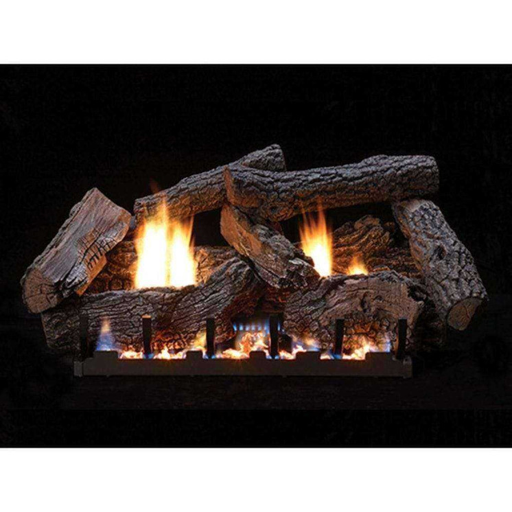 Empire Hearth 30" 9 Piece Refractory Charleston Select Log Set ALS30CR1S