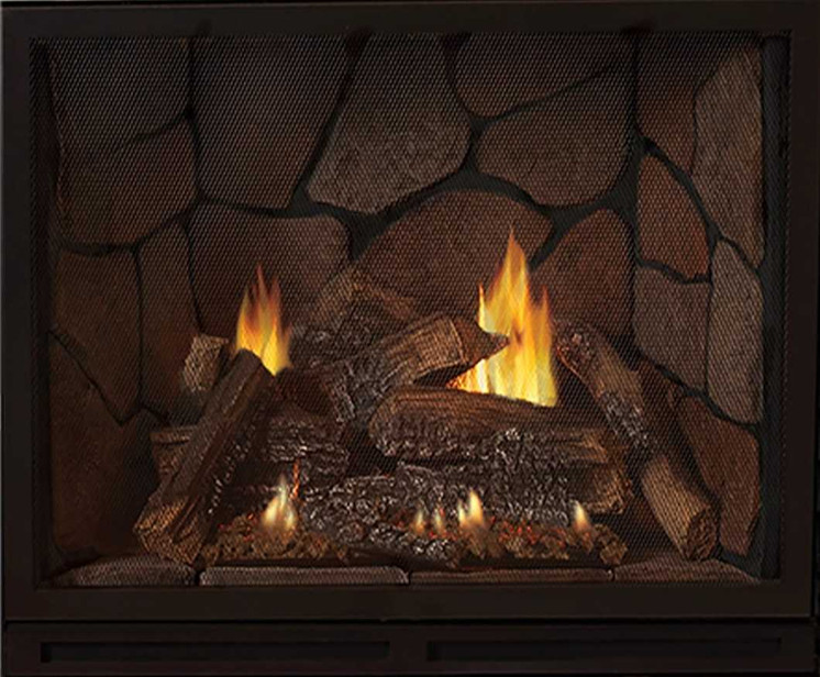 Empire Hearth 36" Tahoe Luxury Clean Face Direct Vent Traditional Fireplace DVCX36FP