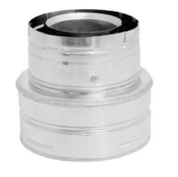 Empire Hearth Direct Vent Conversion 4 x 6 5/8 to 4 x 7 flex vent SD46DVAFCFX7