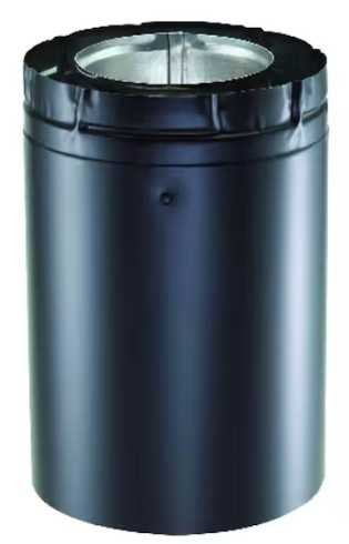 Empire Hearth Comfort 8" Black Vent Pipe Extension (3" - 7") SD46DVA08AB