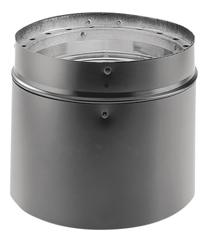 DuraVent 6"/8" Black 6" Vent Length 6DVL-06