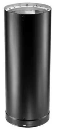 DuraVent 6"/8" Black 12" Vent Length 6DVL-12