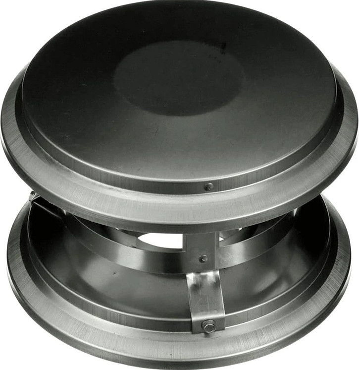 DuraVent 3" Pellet Pro Round Vertical Termination Cap 3PVPHSC