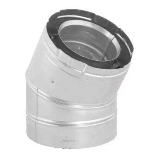 Duravent 5"/8"Double Wall Galvalume 30 Degree Elbow 58DVA-E30