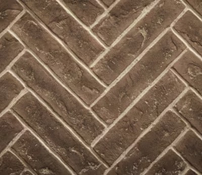 HHT Tavern Brown Herringbone Brick Interior Panels BRICK36MPLTBH