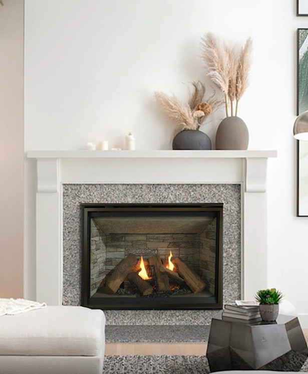 Majestic Products Meridian 42" Top/Rear Direct Vent Traditional Fireplace MER42