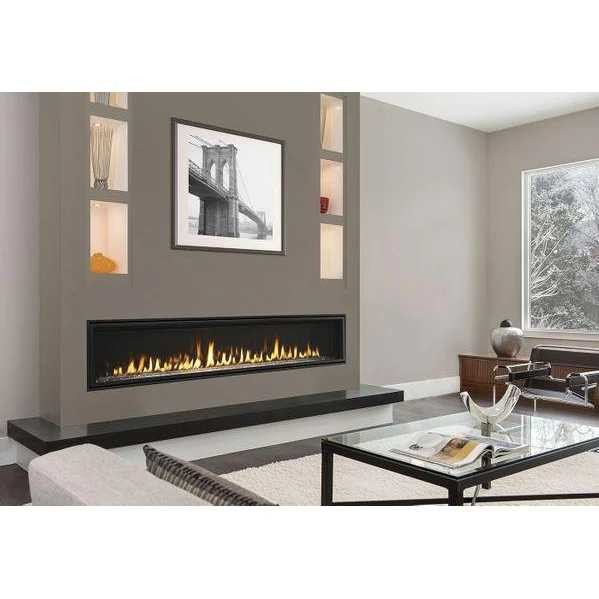 Majestic Products 72" Echelon II Natural Gas Linear Direct Vent Fireplace  ECHEL72IN-C