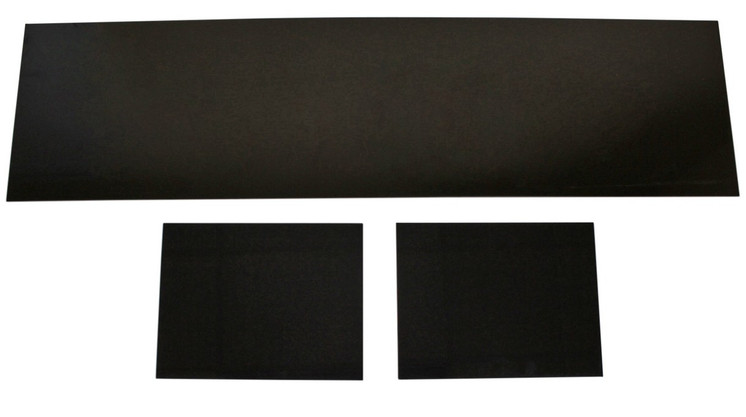 HHT Fade-resistant reflective black glass interior panels GLASS-42LINEAR