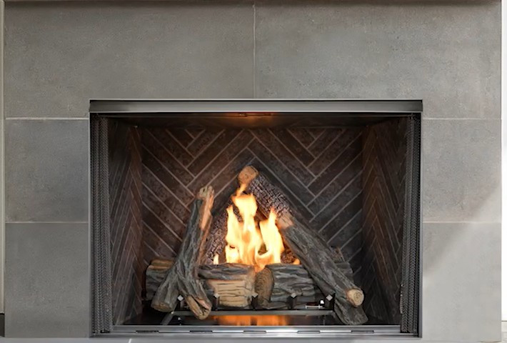 Majestic Products 36" Courtyard  Outdoor Fireplace ODCOUG-36