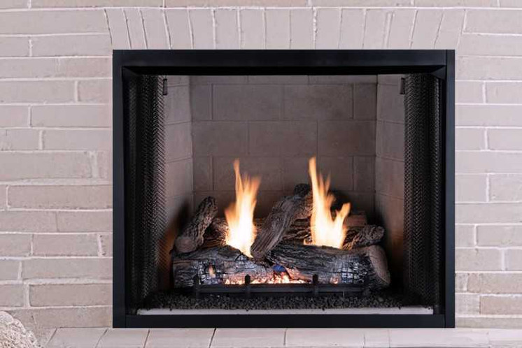 Superior 30" Granite Ridge Logs (Concrete) LNF30GR
