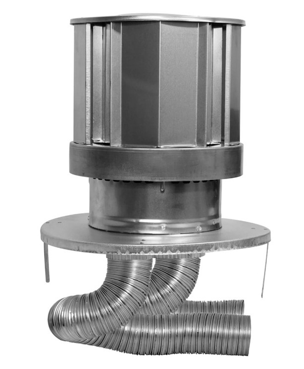 Duravent 35' Co-Linear Kit for Factory Built Chimneys (3"x35' Exhaust - 3"x35' Intake)46DVA-CL33KFB