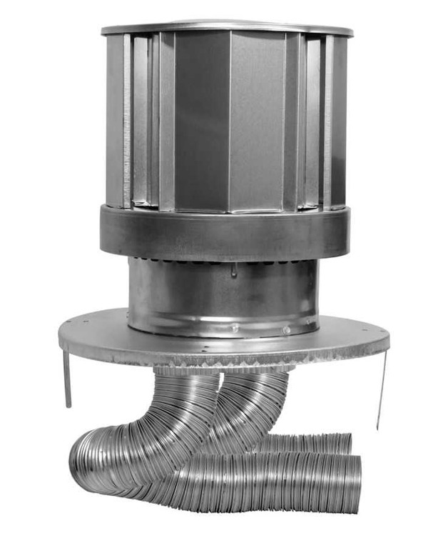 Duravent 35' Co-Linear Kit for Factory Built Chimneys (3"x35' Exhaust - 3"x35' Intake)46DVA-CL33KFB
