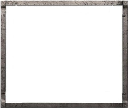 Empire Distressed Pewter Forged Iron Frame DFI34DP