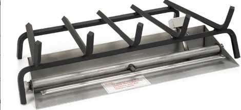 Empire Hearth 30" Outdoor Double Burner Match Lit Vented Sand Pan Assembly OVDP30N