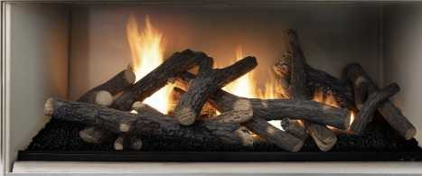 Empire Hearth 60" Oak Ceramic Fiber Log Set LOF60
